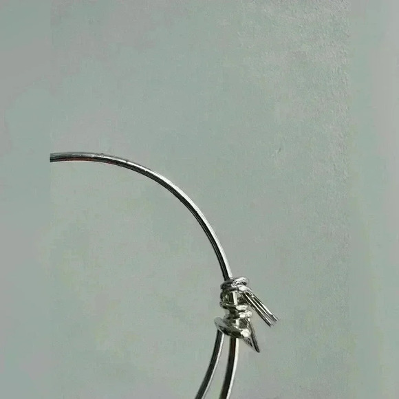 Teacher Red Apple  Silver Bangle Braclet Accessory Gift Jewelry Fashion Mentor - Picture 5 of 6